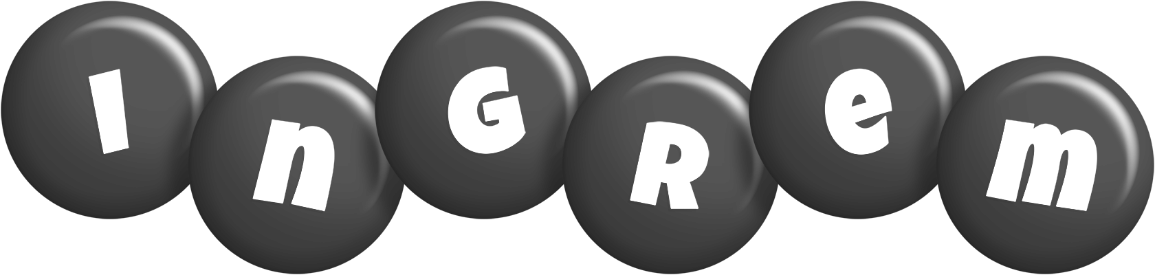 Ingrem candy-black logo