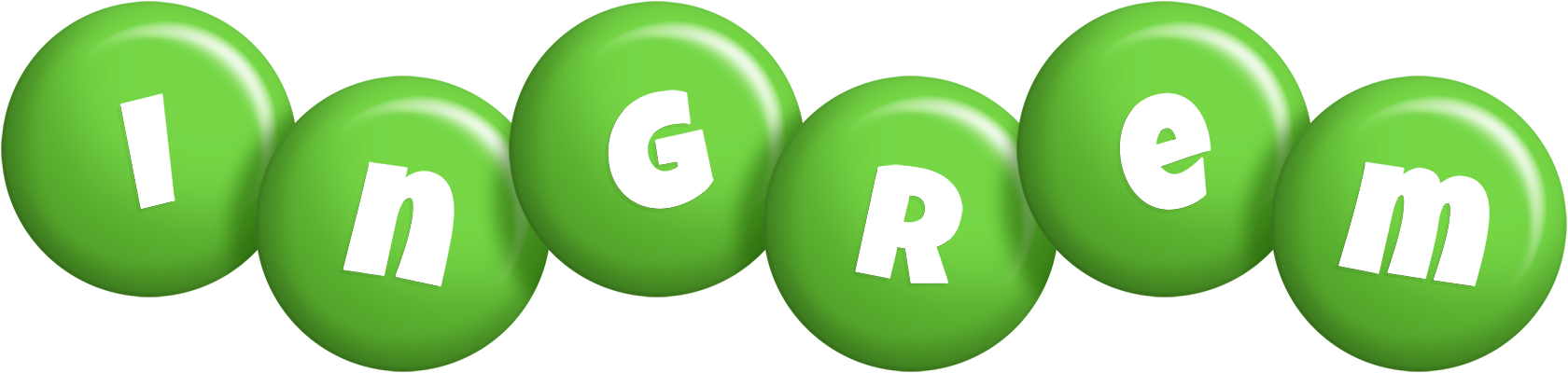 Ingrem candy-green logo