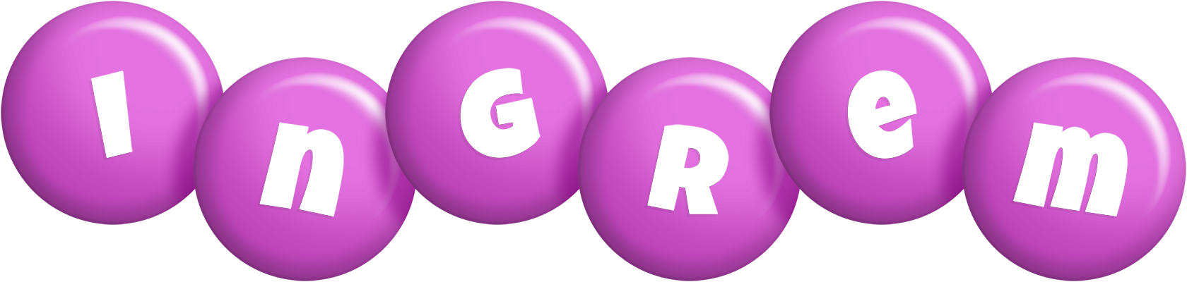Ingrem candy-purple logo