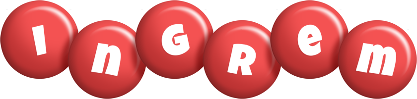 Ingrem candy-red logo