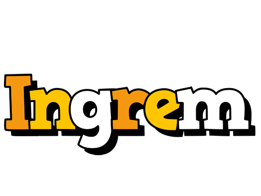 Ingrem cartoon logo