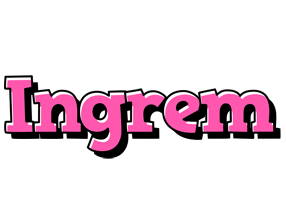 Ingrem girlish logo