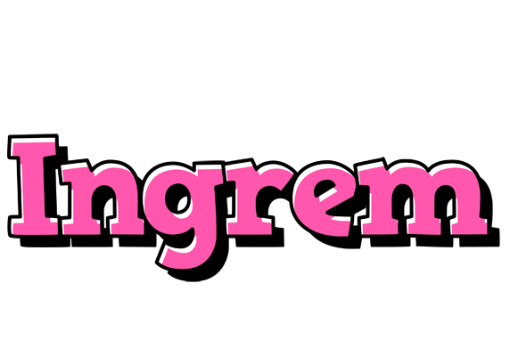 Ingrem girlish logo
