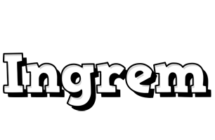 Ingrem snowing logo