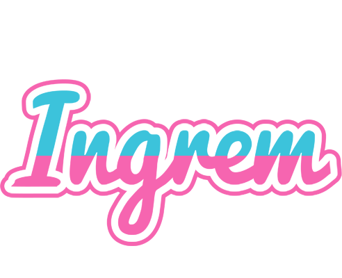 Ingrem woman logo