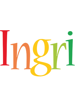 Ingri birthday logo