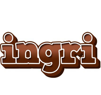 Ingri brownie logo