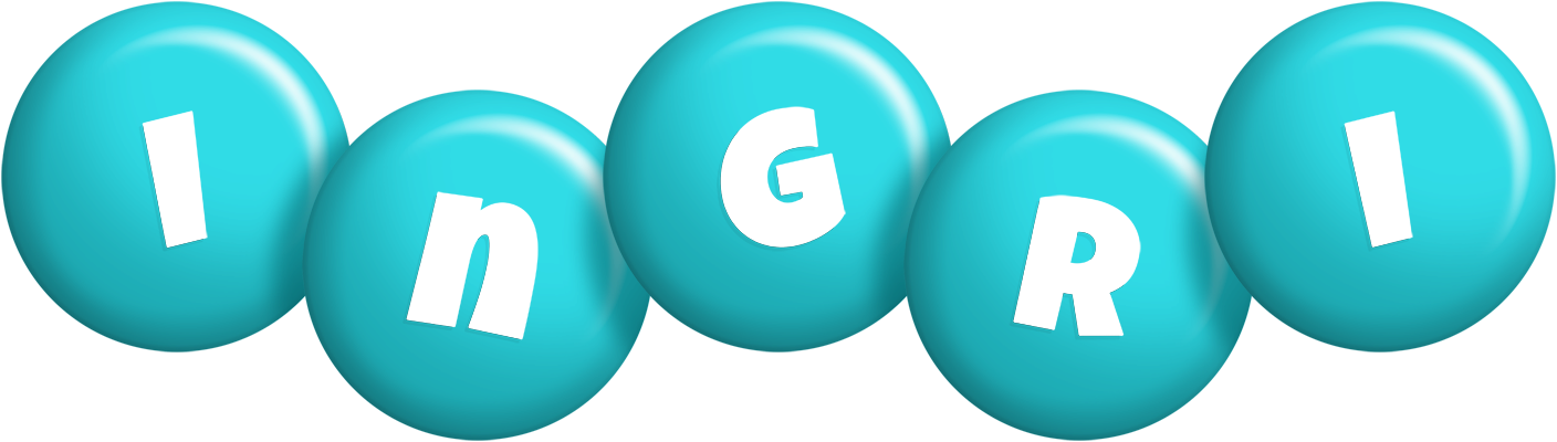 Ingri candy-azur logo
