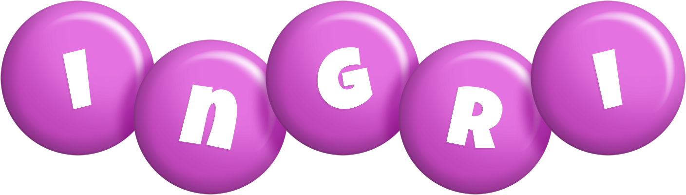 Ingri candy-purple logo