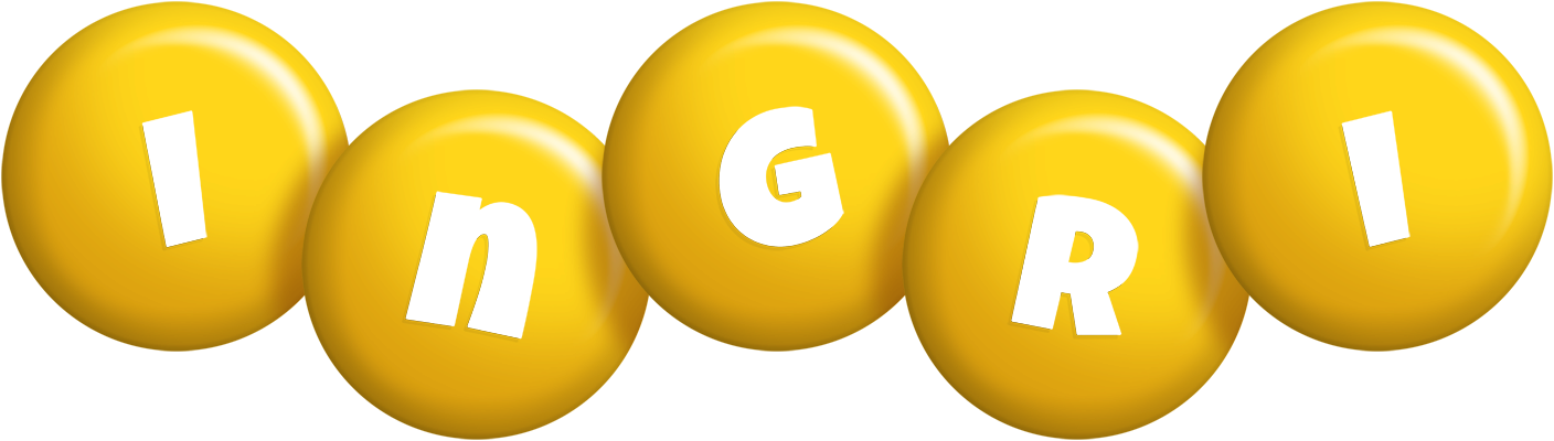 Ingri candy-yellow logo