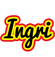 Ingri flaming logo