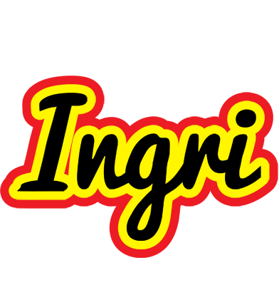 Ingri flaming logo
