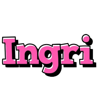 Ingri girlish logo