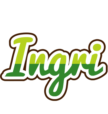 Ingri golfing logo