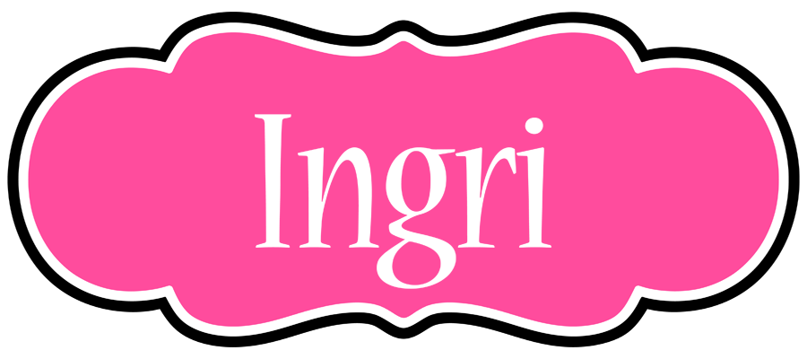 Ingri invitation logo