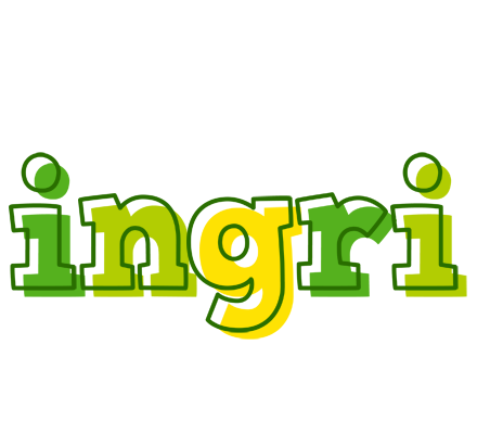 Ingri juice logo