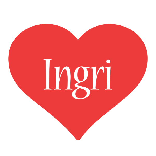 Ingri love logo