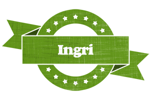 Ingri natural logo