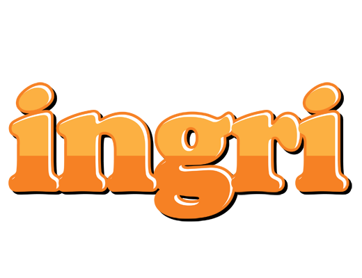 Ingri orange logo