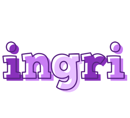 Ingri sensual logo