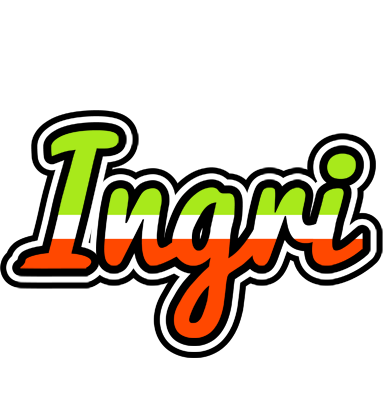 Ingri superfun logo