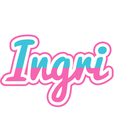 Ingri woman logo