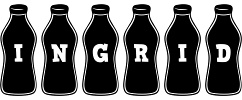 Ingrid bottle logo
