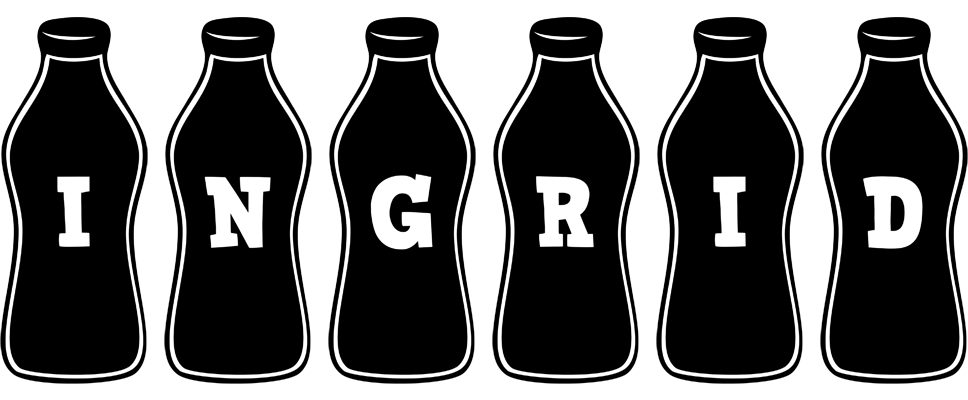 Ingrid bottle logo