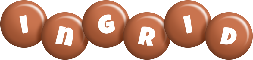 Ingrid candy-brown logo