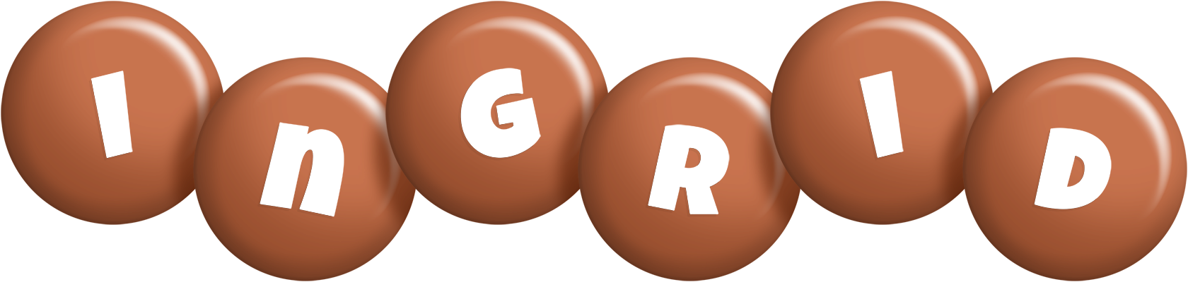 Ingrid candy-brown logo