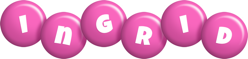 Ingrid candy-pink logo