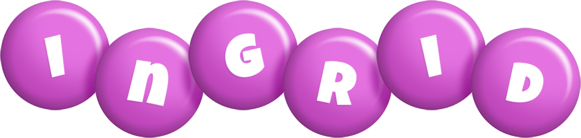 Ingrid candy-purple logo