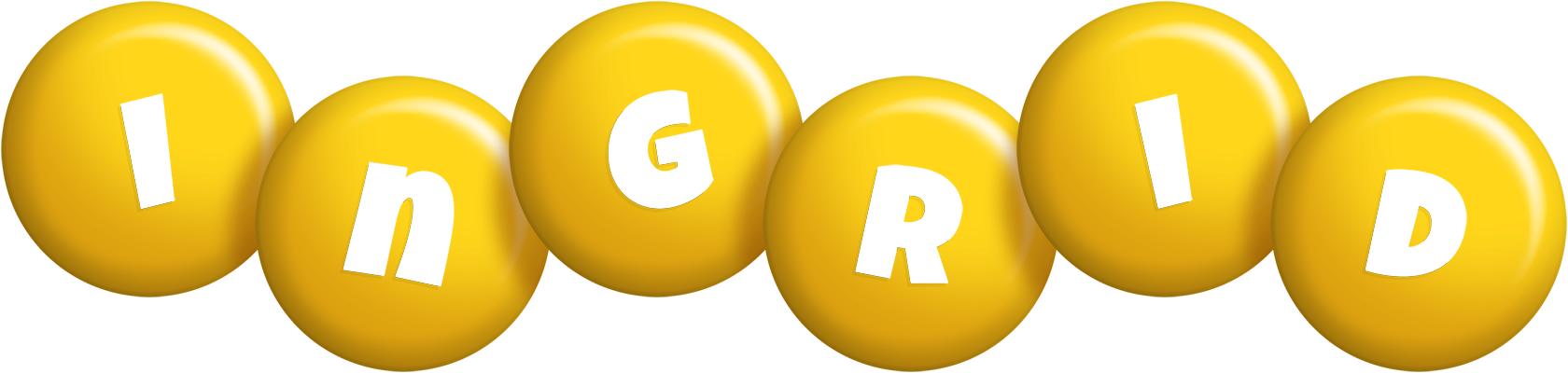 Ingrid candy-yellow logo