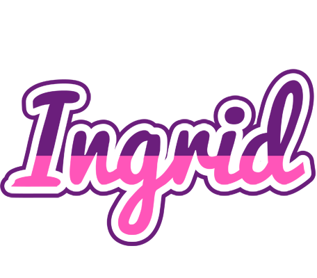 Ingrid cheerful logo