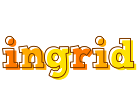 Ingrid desert logo