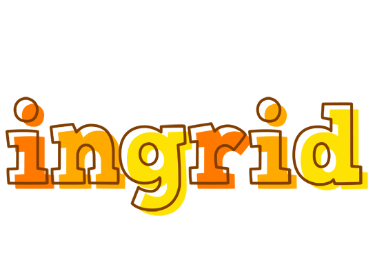 Ingrid desert logo