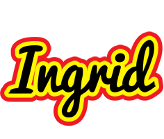 Ingrid flaming logo