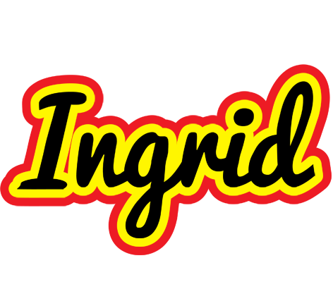 Ingrid flaming logo