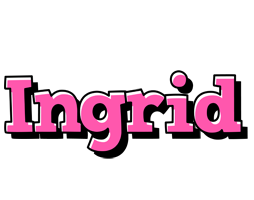 Ingrid girlish logo