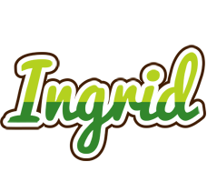 Ingrid golfing logo