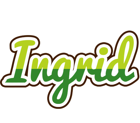 Ingrid golfing logo