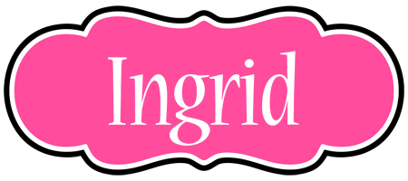 Ingrid invitation logo