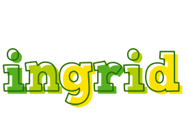 Ingrid juice logo