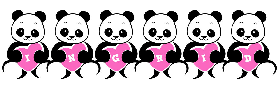 Ingrid love-panda logo