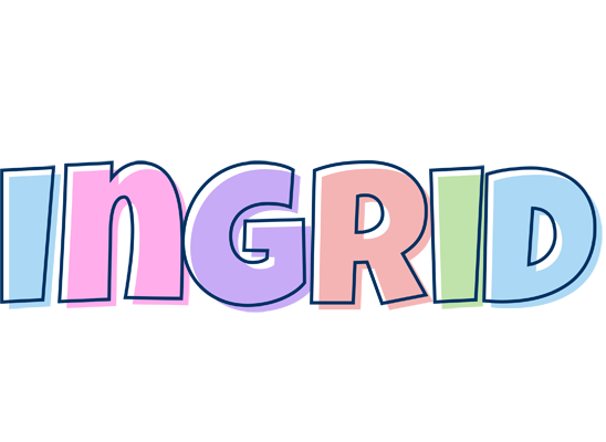 Ingrid pastel logo