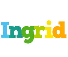 Ingrid rainbows logo