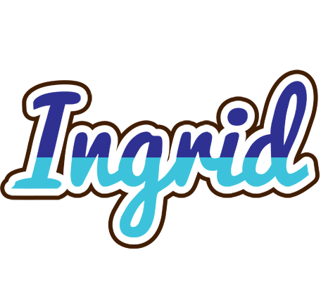 Ingrid raining logo