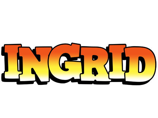 Ingrid sunset logo