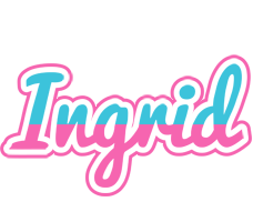 Ingrid woman logo