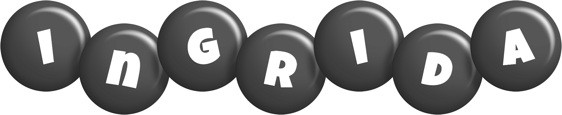 Ingrida candy-black logo